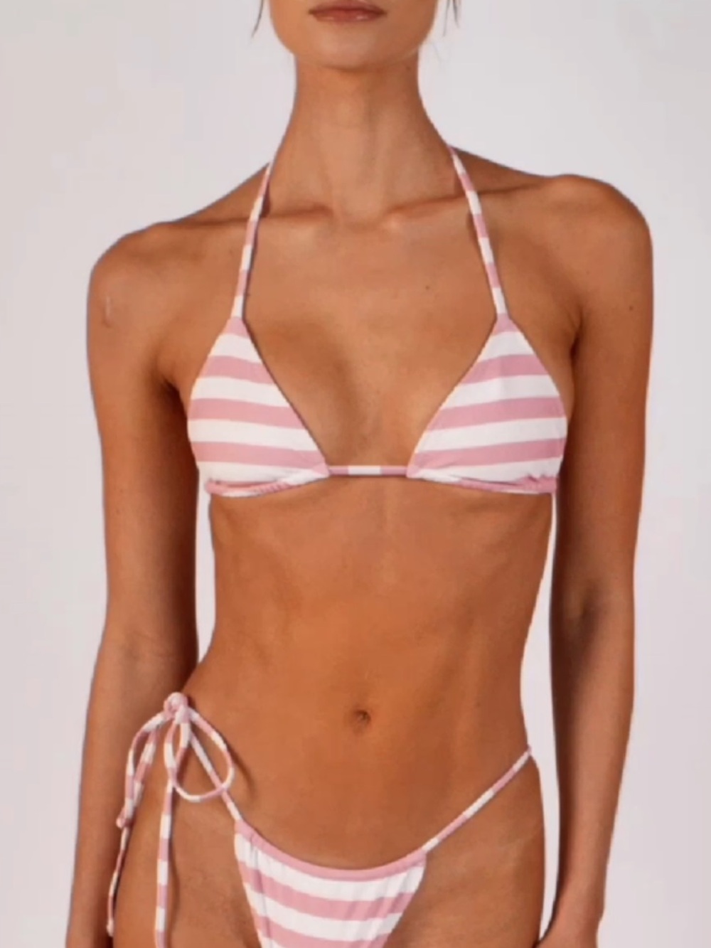 NWT | Same Pink Stripped Bikini